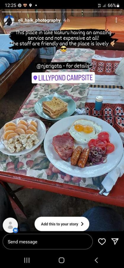 מלון Elmenteita Lillypond Camp מראה חיצוני תמונה